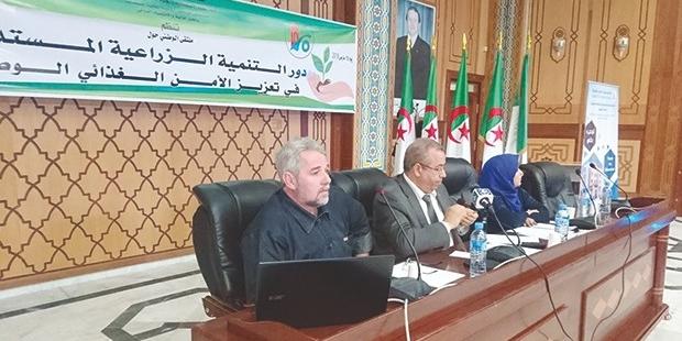L'agriculture et la sécurité alimentaire en débat Université Yahia-Farès de Médéa