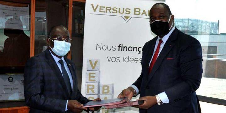 Côte d’Ivoire:Financement des PME , Versus Bank et le Fonds de garantie PME (FGPME) signent une convention