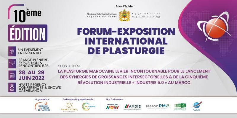 Maroc : Ouverture de la 10ème édition du Forum-Exposition international de la Plasturgie